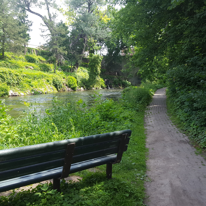 River Walk Bench